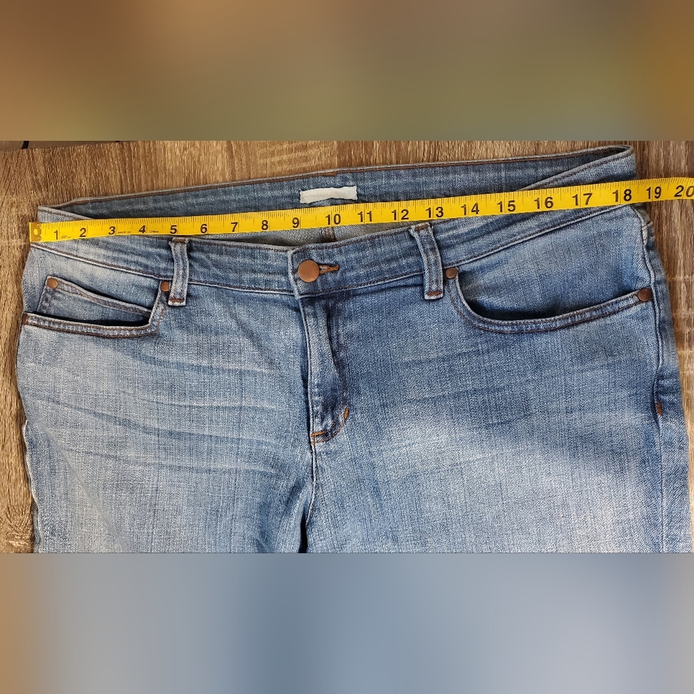 Eileen Fisher Women's Jeans Size 14 Light Wash Pre-owned - Picture 12 of 16